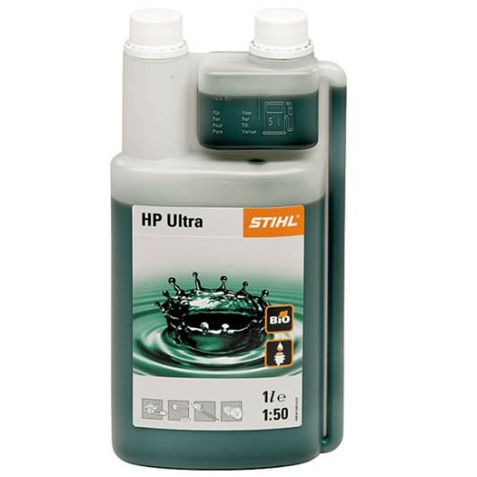 Синтетическое масло Stihl HP Ultra для 2-х тактных двигателей. (1 л. с дозатором) Синтетическое масло Stihl HP Ultra для 2-х тактных двигателей. (1 л. с дозатором)