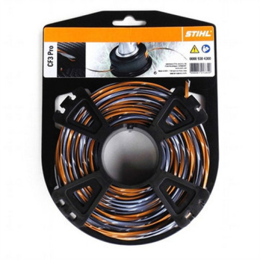 Косильная струна STIHL CF3 Pro 3.0 мм х 21 м Косильная струна STIHL CF3 Pro 3.0 мм х 21 м