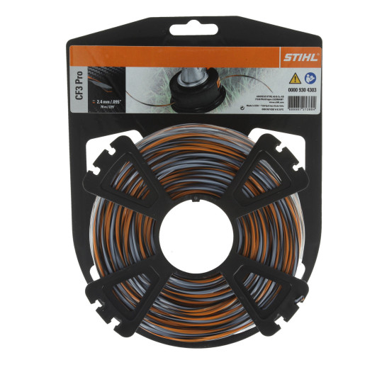 Косильная струна STIHL CF3 Pro 2.7 мм х 53 м Косильная струна STIHL CF3 Pro 2.7 мм х 53 м
