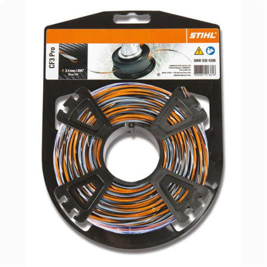 Косильная струна CF3 Pro Ø 2,4 мм x 35,0 м 3K Косильная струна CF3 Pro Ø 2,4 мм x 35,0 м 3K
