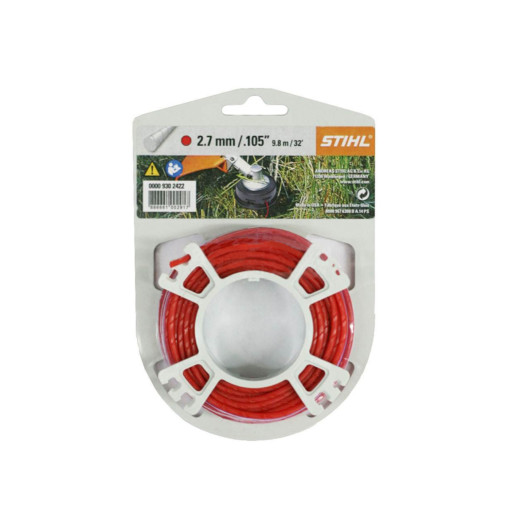 Косильная струна Stihl 2.7 мм х 9 м (Малошумная) Косильная струна Stihl 2.7 мм х 9 м (Малошумная)