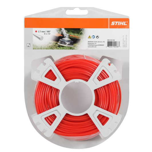 Косильная струна Stihl 2.7 мм х 65 м (Малошумная) Косильная струна Stihl 2.7 мм х 65 м (Малошумная)
