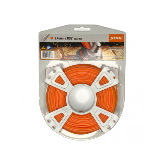 Косильная струна Stihl 2.4 мм х 48 м (Пятиугольная)