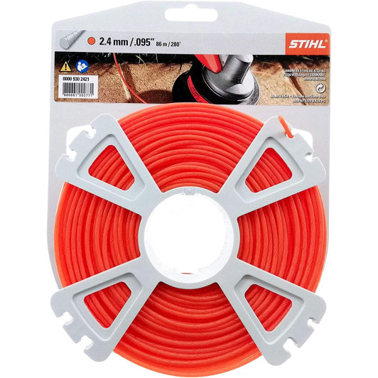 Косильная струна Stihl 2.4 мм х 86 м (Малошумная)