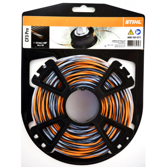 Косильная струна STIHL CF3 Pro 3.3 мм х 34 м Косильная струна STIHL CF3 Pro 3.3 мм х 34 м