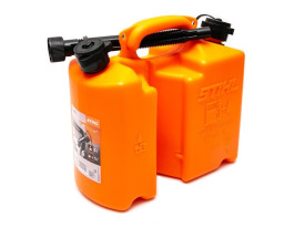Комбиканистра Stihl для топлива 5 л, и для цепного масла 3 л. Оранжевая. Комбиканистра Stihl для топлива 5 л, и для цепного масла 3 л. Оранжевая.