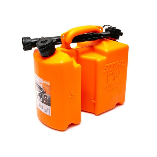 Комбиканистра Stihl для топлива 5 л, и для цепного масла 3 л. Оранжевая. Комбиканистра Stihl для топлива 5 л, и для цепного масла 3 л. Оранжевая.