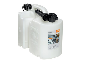 Комбиканистра Stihl для топлива 5 л, и для цепного масла 3 л. Прозрачная. Комбиканистра Stihl для топлива 5 л, и для цепного масла 3 л. Прозрачная.