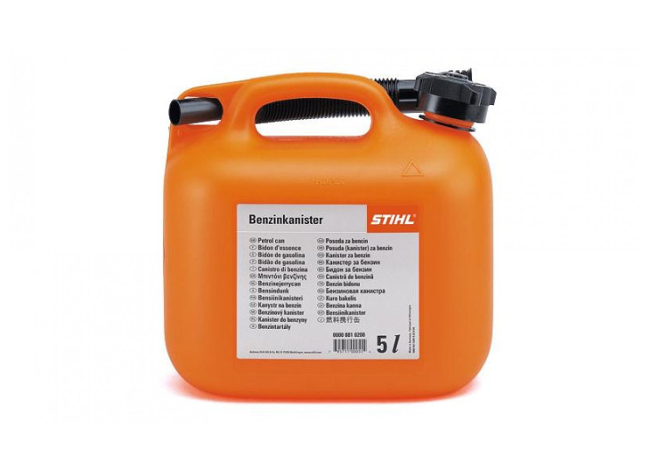 Каністра Stihl для бензину 5 л. Помаранчева.