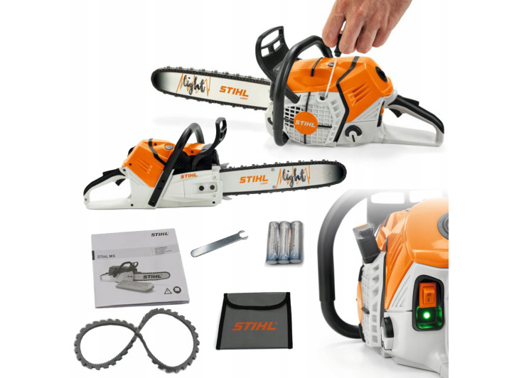 Игрушечная бензопила Stihl (популярный подарок)