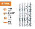 Шина Stihl Duromatic (STRONG S) 90 см, 1.6 мм (3/8", 0.404")