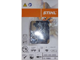 Цепь Stihl 61 PMM3, 40 см, 1.1 мм, 56 зв. Цепь Stihl 61 PMM3, 40 см, 1.1 мм, 56 зв.