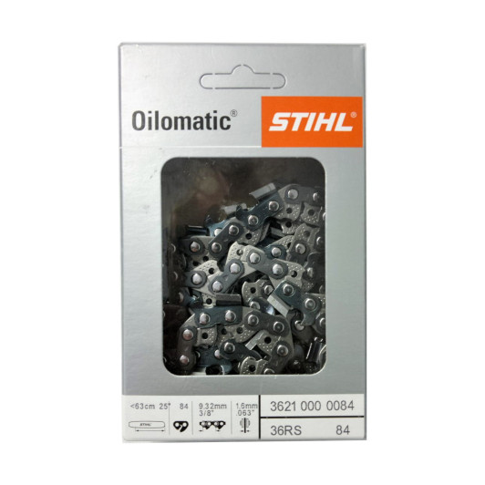 Цепь Stihl 36 RS, 63 см, 1.6 мм, 84 зв. Цепь Stihl 36 RS, 63 см, 1.6 мм, 84 зв.