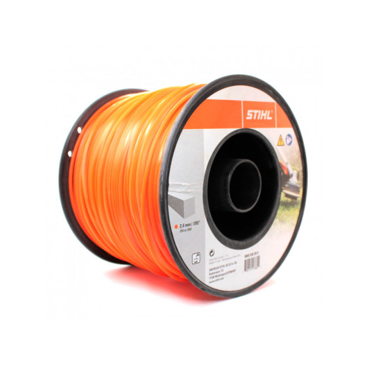 Косильная струна Stihl 2.4 мм х 253 м (Квадратная)