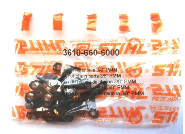 Соединительные звенья для цепи Stihl с шагом 3/8" Picco (61 PMМ3) Соединительные звенья для цепи Stihl с шагом 3/8" Picco (61 PMМ3)