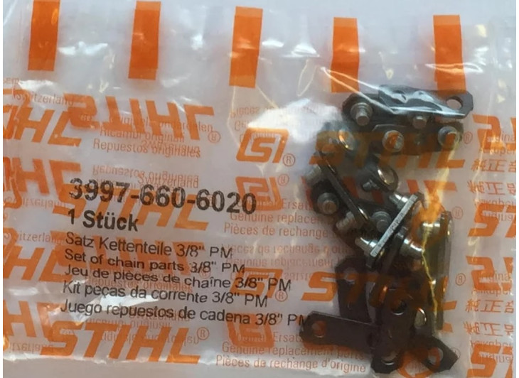 Соединительные звенья для цепи Stihl с шагом 3/8" Picco (63 PM / 63 PS) Соединительные звенья для цепи Stihl с шагом 3/8" Picco (63 PM / 63 PS)