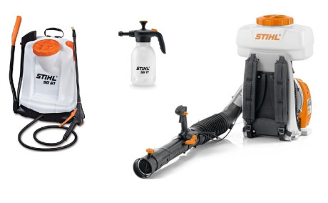 Инструкции к опрыскивателям Stihl