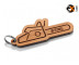 Деревянный брелок бензопила Stihl