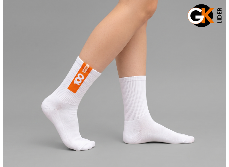 Носки "STIHL 100 лет" (Белые) Носки "STIHL 100 лет" (Белые)