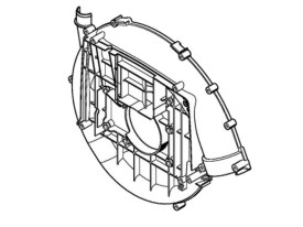 02. Корпус вентилятора для SR 420 02. Корпус вентилятора для SR 420