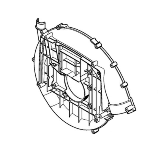 02. Корпус вентилятора для SR 420