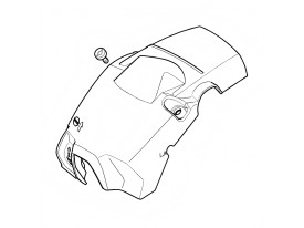 17. Кожух для STIHL MS 182 / MS 182 C-BE 17. Кожух для STIHL MS 182 / MS 182 C-BE