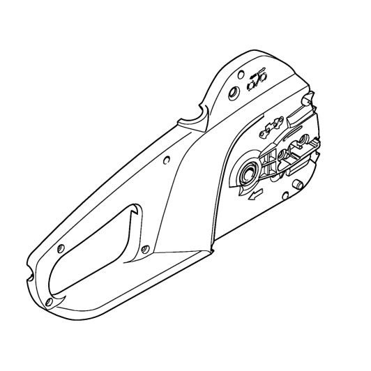 Корпус для MSE 141 C-Q (Правая часть)