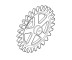 Зубчатое колесо для MSE 170 C - MSE 190 C