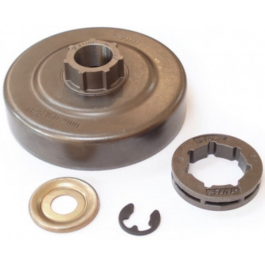 Комплект - Кольцевая цепная звёздочка 0.325" 9 зубьев на MS 361