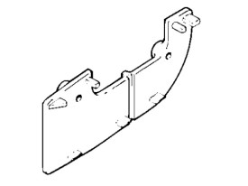 15. Защитная пластина MS 230 / MS 250