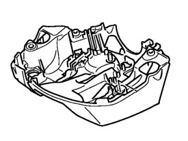 04. Кожух воздухопровода MS 462 / MS 462 C-M