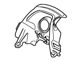 03. Кожух воздухопровода MS 462 / MS 462 C-M