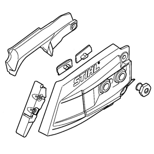 Крышка цепной звездочки MS 462 / MS 462 C
