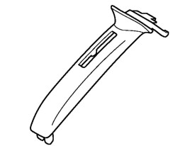 14. Полукожух рукоятки MS 462 / MS 462 C