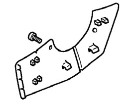 22. Защитная пластина MS 462 / MS 462 C