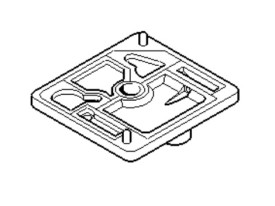 13. Запорная крышка нижняя MS 361 13. Запорная крышка нижняя MS 361