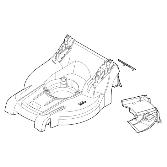 Корпус Stihl RM 448 Т / 448 ТХ / 448 ТС